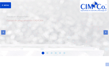 Tablet Screenshot of cimco.com.mx