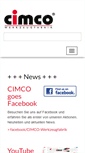 Mobile Screenshot of cimco.de